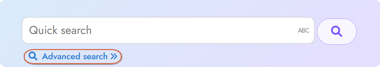 Recherche avancée d'acteur - étape 2